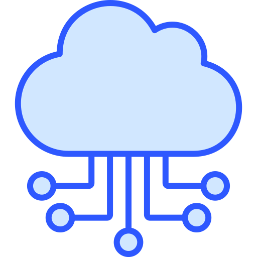 Cloud Computing Generic color lineal-color icon