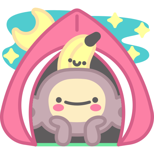 Tent free sticker