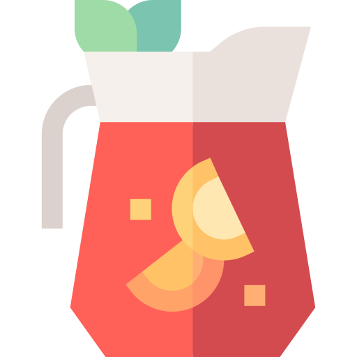 Sangria Basic Straight Flat icon