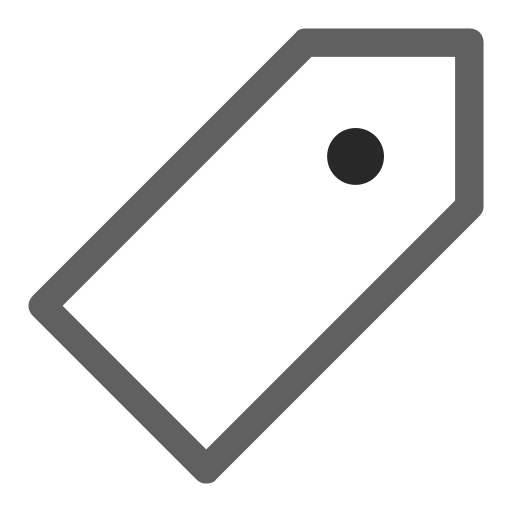 etiqueta de precio icono gratis