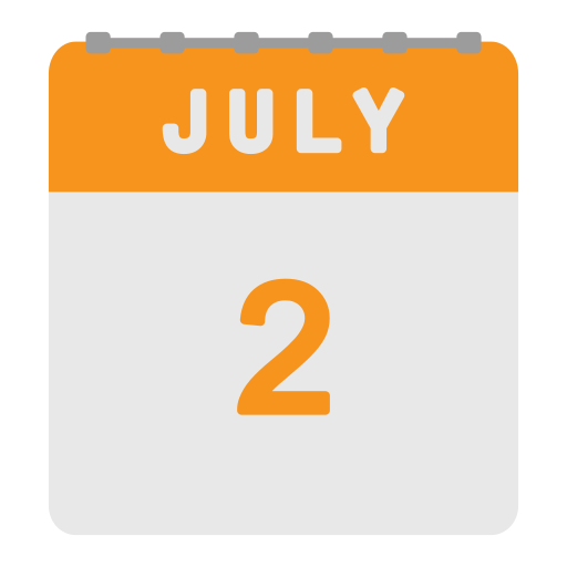 Июль бесплатно иконка Июль бесплатно иконка