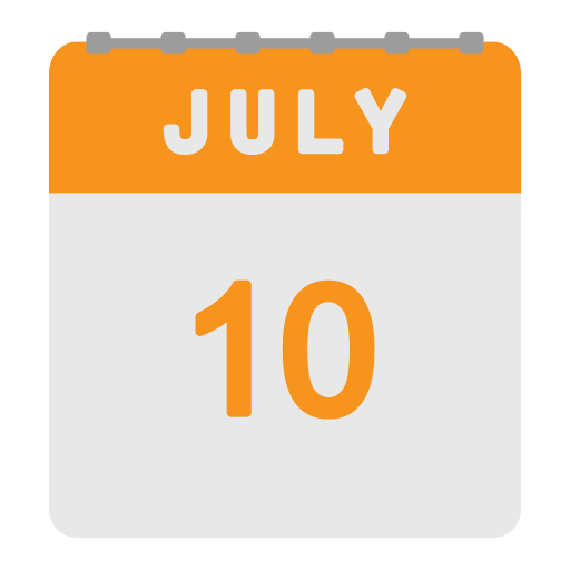 Июль бесплатно иконка Июль бесплатно иконка