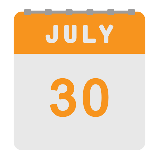 Июль бесплатно иконка