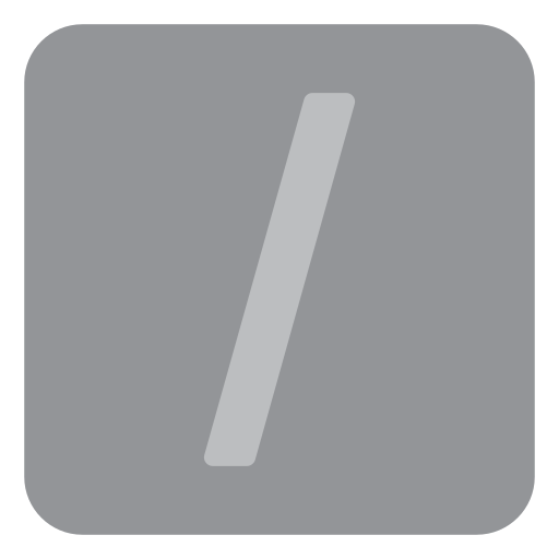 Slash forward - Download free icons