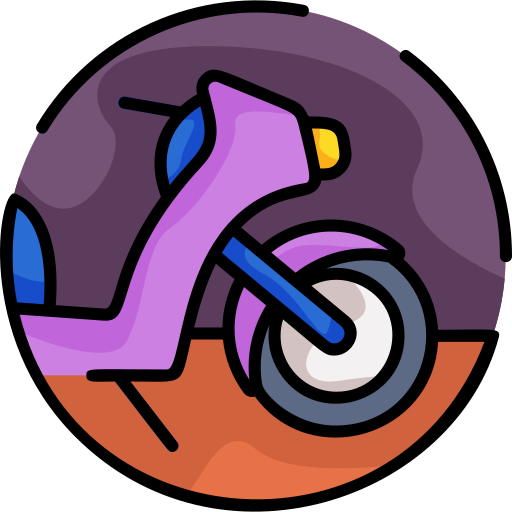 ciclomotor icono gratis