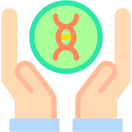 modificación genética icono gratis