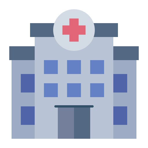 Hospital Generic color fill icon