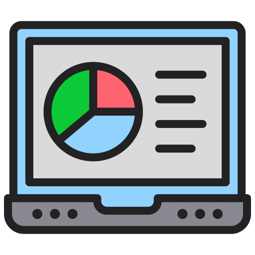 informe de datos icono gratis