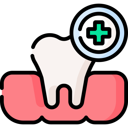 revisión dental icono gratis