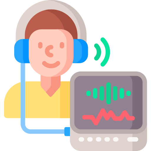 Test de audición icono gratis