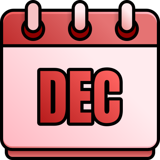 diciembre icono gratis