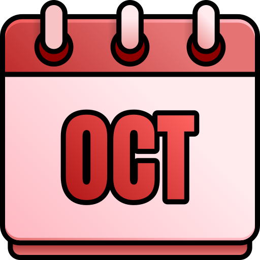 octubre icono gratis