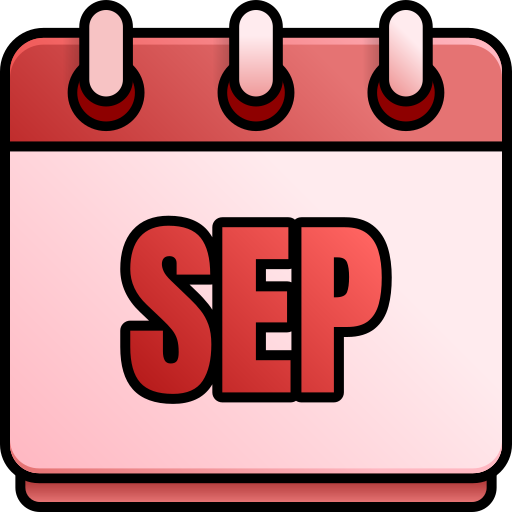 septiembre icono gratis