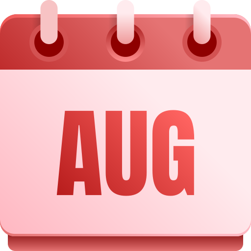 agosto icono gratis