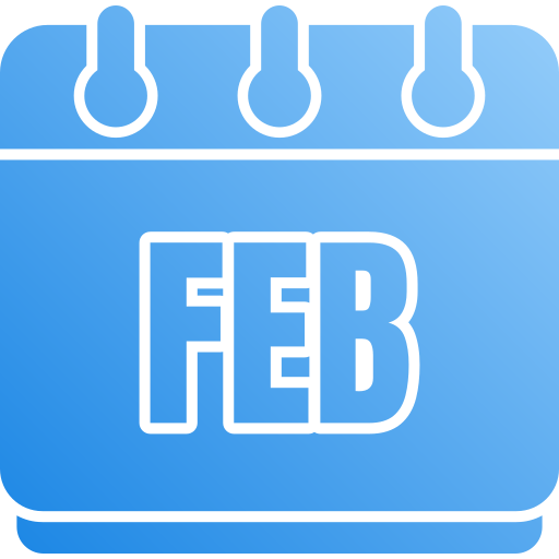 이월 무료 아이콘