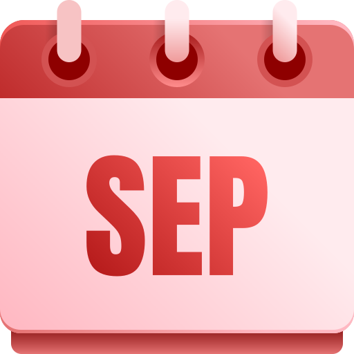 September Generic gradient fill icon