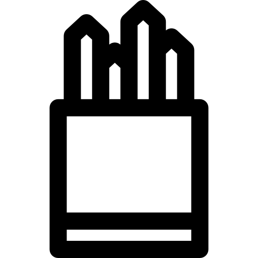 lapices de colores icono gratis