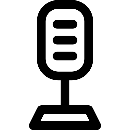 Mic free icon Mic free icon
