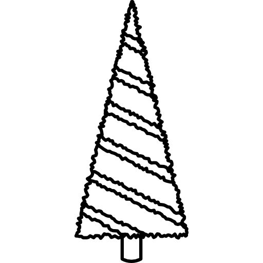 Árbol de navidad icono gratis