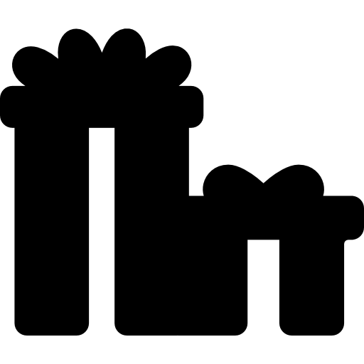 cajas de regalo icono gratis