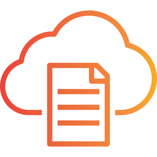 computación en la nube icono gratis