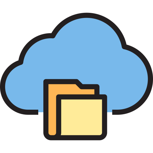 computación en la nube icono gratis