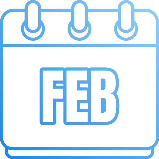 febrero icono gratis