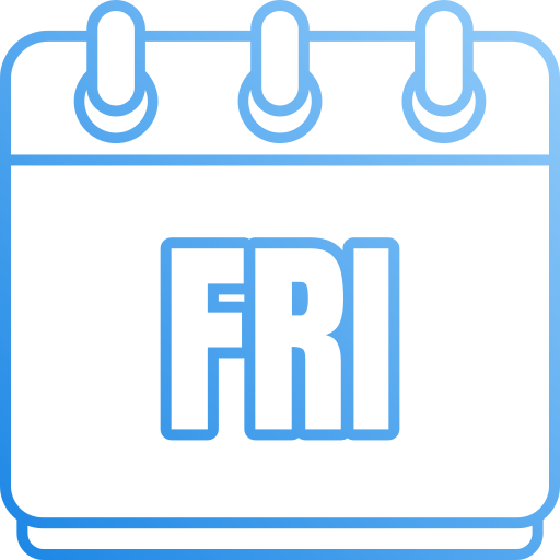 Viernes icono gratis