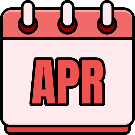 April Generic Color Lineal-color Icon