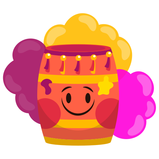 Powder free sticker