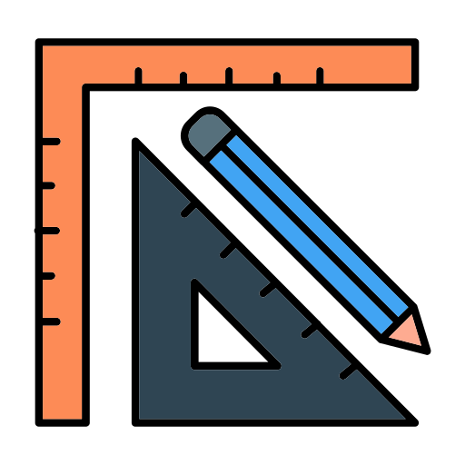 Ruler Generic color lineal-color icon