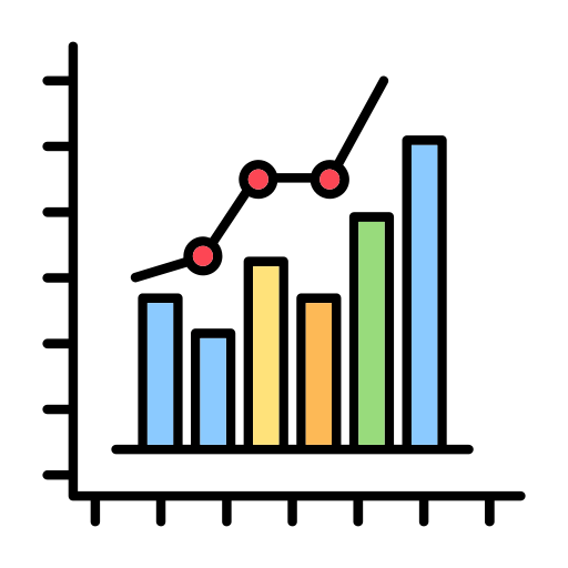 Chart free icon Chart free icon