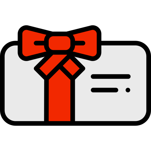 tarjeta de regalo icono gratis