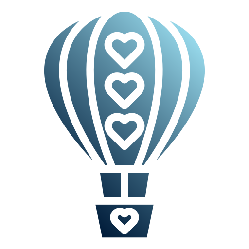 globo aerostático icono gratis