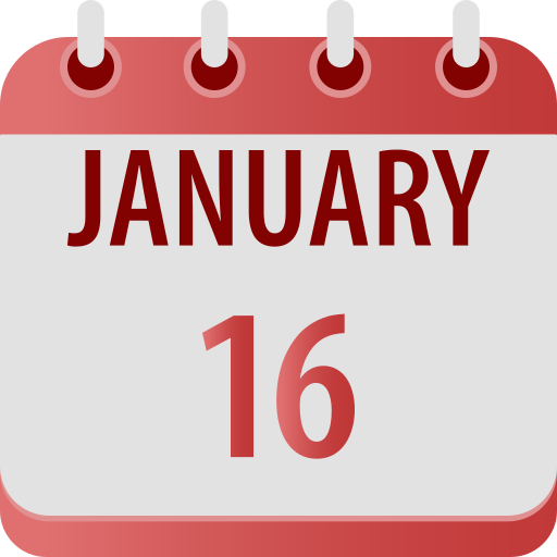 dieciséis icono gratis