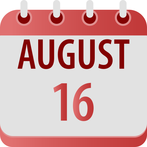 dieciséis icono gratis