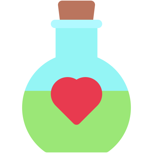 poción de amor icono gratis
