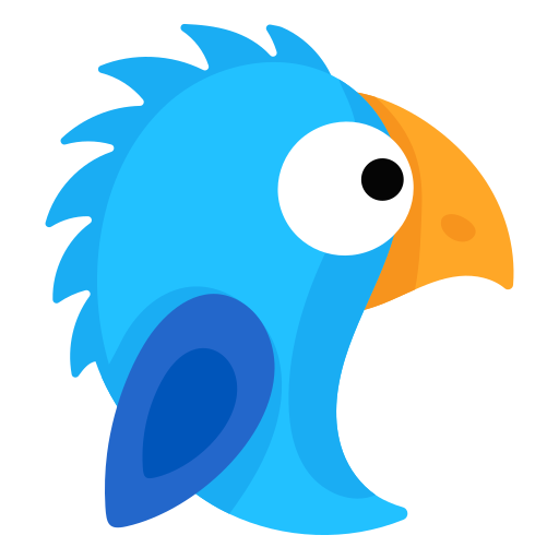 Macaw Generic color fill icon