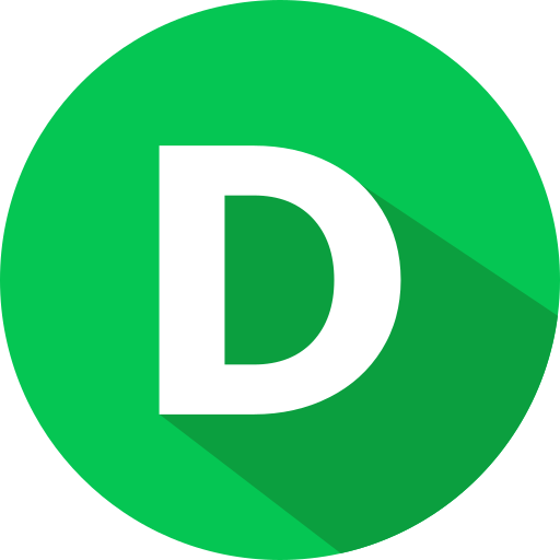 Letter D - Free education icons