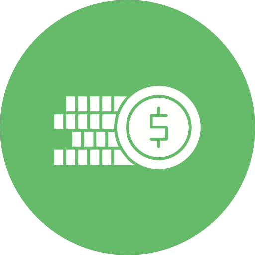 monedas icono gratis