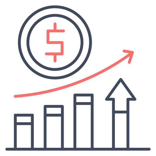 Price up Generic color outline icon