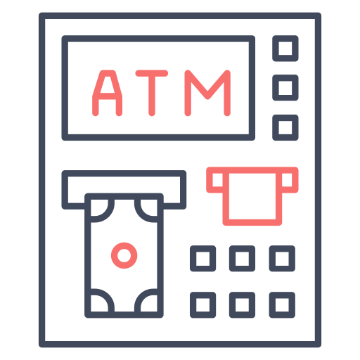 Atm Generic color outline icon