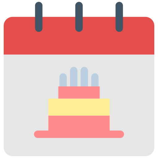 cumpleaños icono gratis