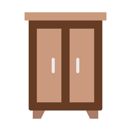 Wardrobe Generic color fill icon