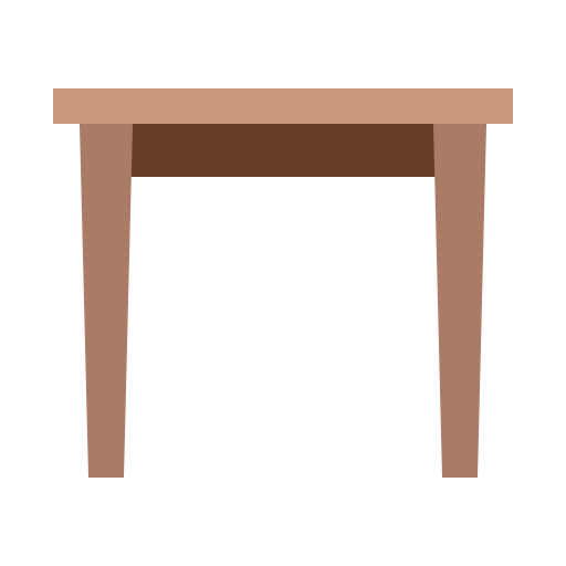 Table Generic color fill icon