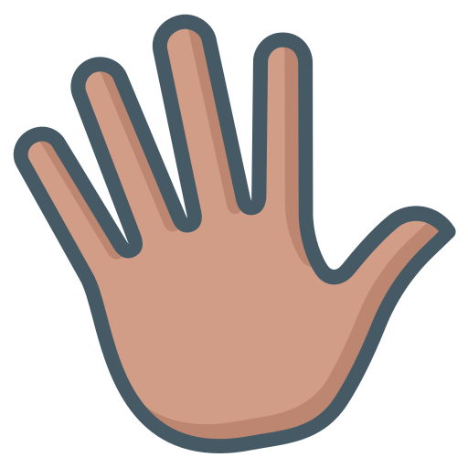 Five Fingers - Free hands and gestures icons