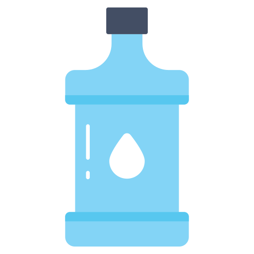 Water bottle free icon