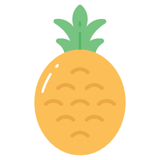 파인애플 무료 아이콘