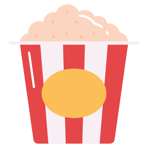 Popcorn Generic color fill icon