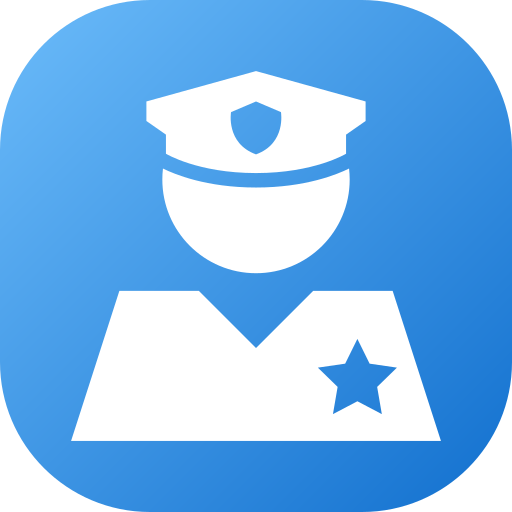 policía icono gratis